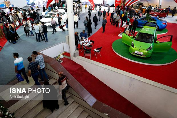 نمایشگاه صنعت خودرو تبریز در تصویر